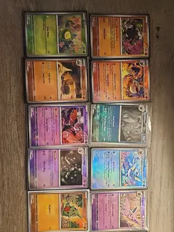 Prismatic Evolutions Poke Ball Pattern Lot of 13 NM Pokemon Cards - Image 1