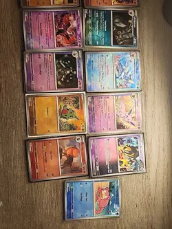 Prismatic Evolutions Poke Ball Pattern Lot of 13 NM Pokemon Cards - Image 2