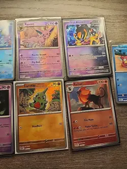 Prismatic Evolutions Poke Ball Pattern Lot of 13 NM Pokemon Cards - Image 5