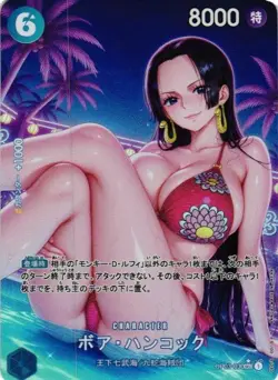 BOA HANCOCK ONE PIECE Holographic Custom Art Goddess Story Collectible Card - Image 1
