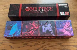 One Piece Card Game Four Emperors English Version 2nd Anniversary Set - Image 1
