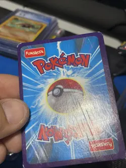 Pokemon Funskool Vintage Poke Ball holo Card Damaged Holo. HP Rare India - Image 3