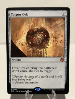 Torpor Orb 27 M Outlaws of Thunder Junction: The Big Score NM MTG - Image 1