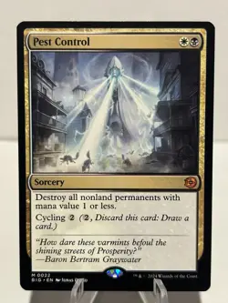 Pest Control 22 M Outlaws of Thunder Junction: The Big Score NM MTG - Image 1