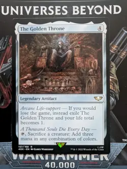 MTG The Golden Throne Universes Beyond: Warhammer 40000 (40K) Regular NM - Image 1