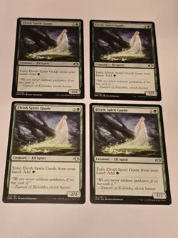 4x Elvish Spirit Guide - Dominaria Remastered - Near Mint - Magic the Gathering - Image 1
