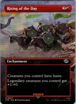 Magic | LTR | Rising of the Day (Borderless) | 427 | Normal | NM - Image 1
