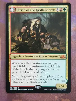 Ulrich of the Krallenhorde Ulrich, Uncontested Alpha, Eldritch Moon, MTG - NM/M - Image 1