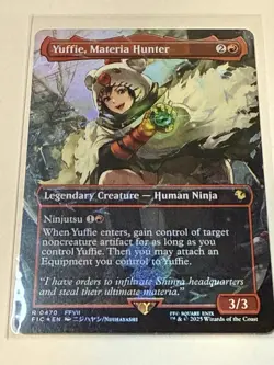 Yuffie Materia Hunter Chocobo Track Foil Final Fantasy MTG Magic NM - Image 1