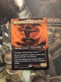 x1 Ozai, the Phoenix King (0335) - Borderless M MTG Avatar: The Last Airbender M - Image 1