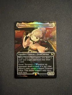Tataru Taru (Borderless) (Chocobo Track Foil) Commander: Final Fantasy Foil - Image 1