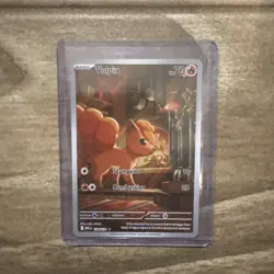 Pokemon TCG Mega Evolution Vulpix 138/132 Secret Rare Near Mint - Image 1