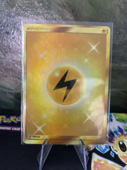 Pokemon TCG Lightning Energy 168/145 Guardians Rising Secret Rare Full Art NM - Image 1
