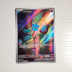 Bronzor 170/162 Pokemon Temporal Forces Illustration Rare Full Art NM - Image 1