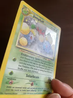 Pokemon TCG - Jumpluff 9/64 Holo Rare - WOTC Neo Revelation - MP - Image 3
