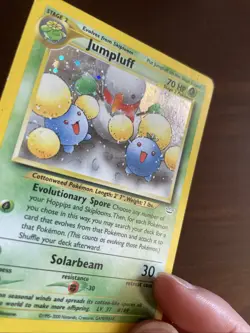 Pokemon TCG - Jumpluff 9/64 Holo Rare - WOTC Neo Revelation - MP - Image 4