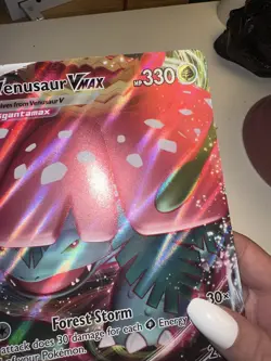 Venusaur VMAX SWSH102 Jumbo Pokemon Promo Sword & Shield Card LP J1 - Image 4