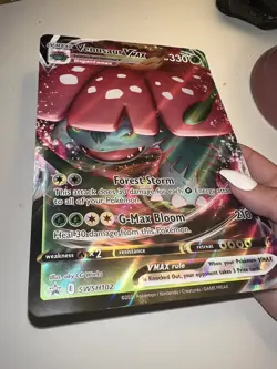 Venusaur VMAX SWSH102 Jumbo Pokemon Promo Sword & Shield Card LP J1 - Image 5