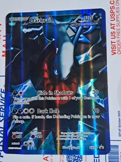 2013 POKEMON jumbo BLACK STAR PROMO DARKRAI #BW73 FULL ART - Image 1