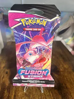 Pokemon TCG Fusion Strike Sealed Sleeved Booster - Image 1