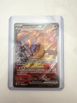 Pokemon TCG Team Rocket’s Moltres Ex - Scar & Vi Stamped Promo - 229/182 - NM/M - Image 1