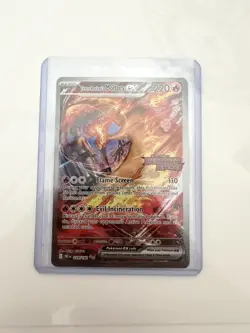 Pokemon TCG Team Rocket’s Moltres Ex - Scar & Vi Stamped Promo - 229/182 - NM/M - Image 3