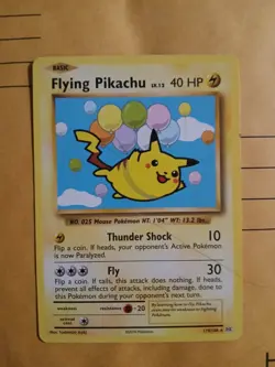Pokemon XY - Evolutions #110/108 Secret Rare Flying Pikachu - Image 1