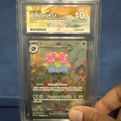 Pokemon S&V 151 Venusaur EX 198/165 Special Illustration Rare - Ace 10 GEM MINT - Image 1