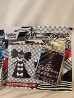Pokemon TCG: 2 x Black Bolt 1x White Flare Tech Sticker Collection - Brand NEW - Image 4
