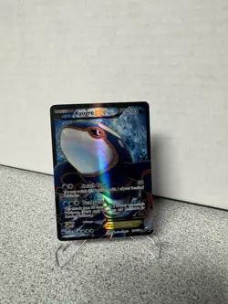 2012 Pokemon Black & White Dark Explorers FULL ART Kyogre EX 104/108 Holo LP- - Image 1
