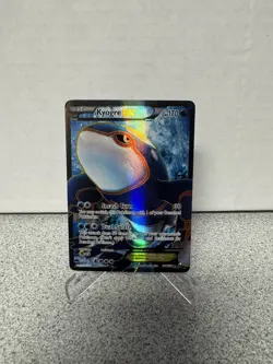 2012 Pokemon Black & White Dark Explorers FULL ART Kyogre EX 104/108 Holo LP- - Image 2