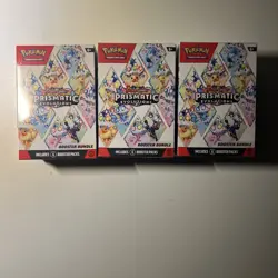 3X Pokemon TCG: Scarlet & Violet - Prismatic Evolutions Booster Bundle (6 Packs) - Image 1