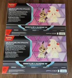 Lot of 2 - Pokemon TCG: Mimikyu ex & Alcremie ex Premium Collection Box - Sealed - Image 2