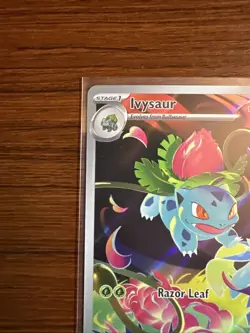 Ivysaur 134/132 Mega Evolution Illustration Rare Pokemon NM/M+ IR Full Art Holo - Image 2