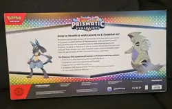 Pokemon TCG Lucario EX & Tyranitar EX prismatic Evolutions US Premium Collection - Image 2