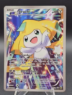 Pokemon Jirachi XY67a XY Alternate Art Full Art Holo Black Star Promo Mint - Image 1