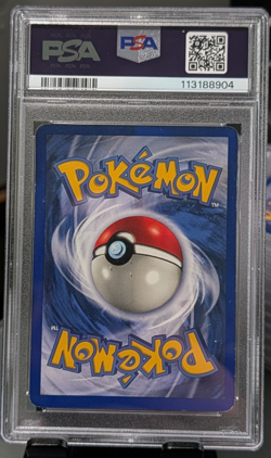 1999 POKEMON BASE SET 1ST EDITION #8 MACHAMP-HOLO PSA 3 - Image 2