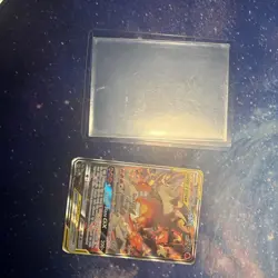 Reshiram & Charizard GX Promo SM Promos SM201 LP - Pokemon TCG - Image 1