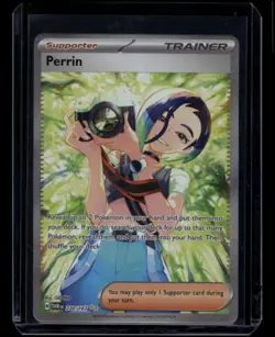 Pokemon TCG Perrin 220/167 Twilight Masquerade Special Illustration NM - Image 1