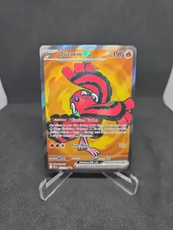 Pokemon TCG Oricorio ex 110/094 Double Ultra Rare Phantasmal Flames LP - Image 1