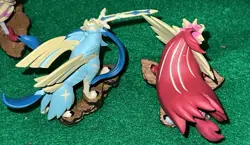 Shiny Zacian & Zamazenta Figure Lot Crown Zenith Premium Collection Pokemon New - Image 5