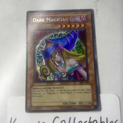 Yu Gi Oh Dark Magician Girl MFC-000 Unlimited Secret Rare NM - Image 2