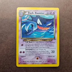 Dark Haunter 36/105 Pokemon Neo Destiny Regular Card - LP - Image 1