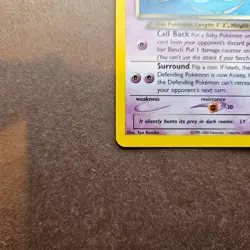 Dark Haunter 36/105 Pokemon Neo Destiny Regular Card - LP - Image 4