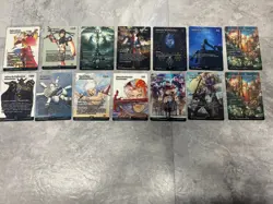 Magic The Gathering MTG FIN Final Fantasy FCA Arts 14 Card Lot Kefka Yuffie - Image 1