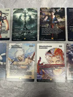 Magic The Gathering MTG FIN Final Fantasy FCA Arts 14 Card Lot Kefka Yuffie - Image 2