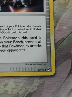 Pokemon Card - Trainer Bench Shield - 83/99 - Platinum Arceus - 2009 LP - Image 5