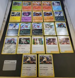 Pokemon TCG Sword & Shield (Multiple Sets) Bundle of 119 Cards, Holos/Duplicates - Image 2