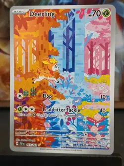 Deerling 165/162 + Sawsbuck 166/162 Temporal Forces Pokemon Cards - Image 2