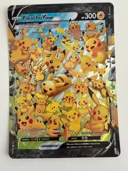 JUMBO Pikachu V Union Card SWSH141 Oversized Promo Pokemon Celebrations 25th NM - Image 1